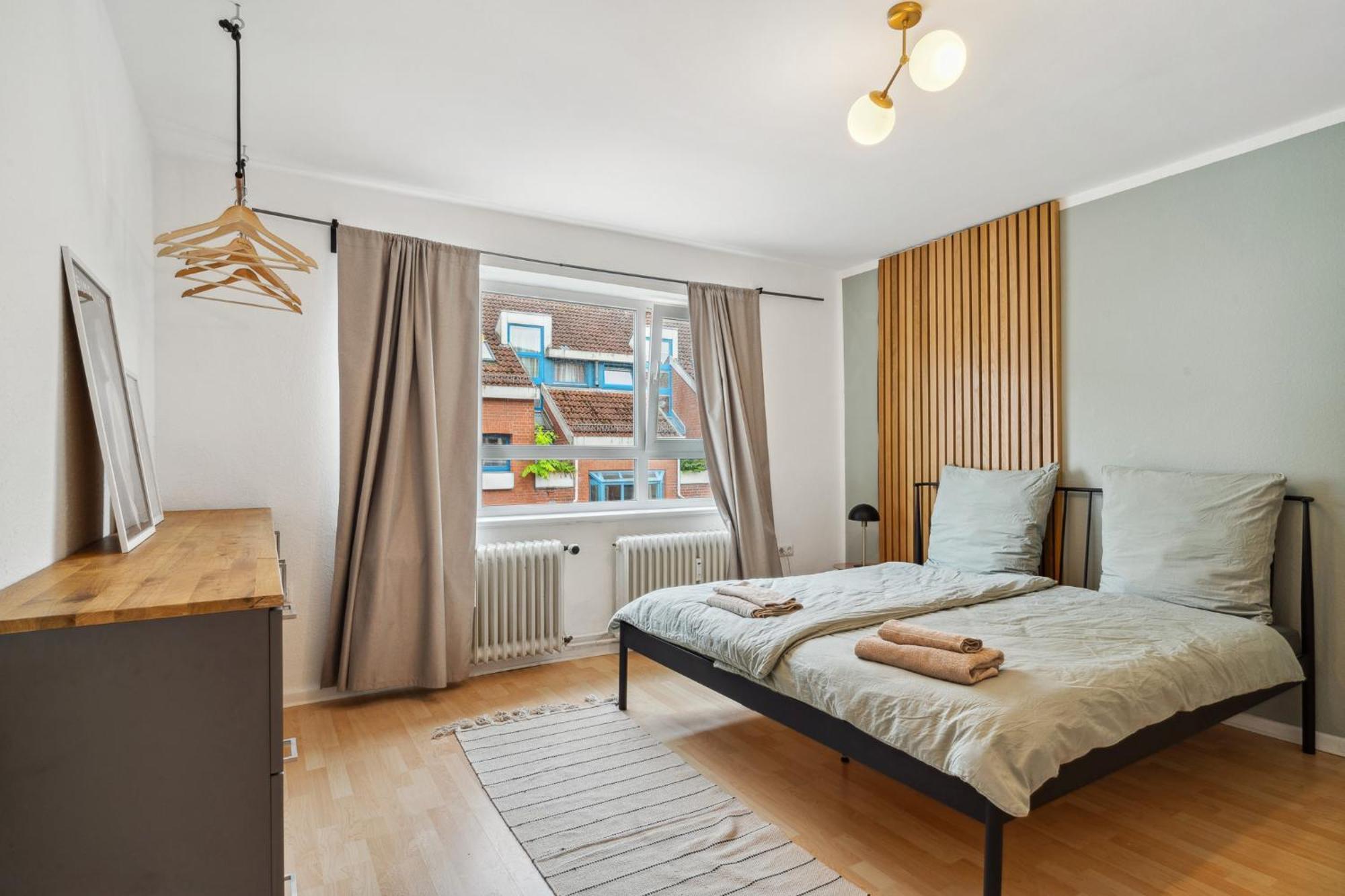 Zentrale Wohnung 3 Zimmer 24H Check In Kiel Exterior photo